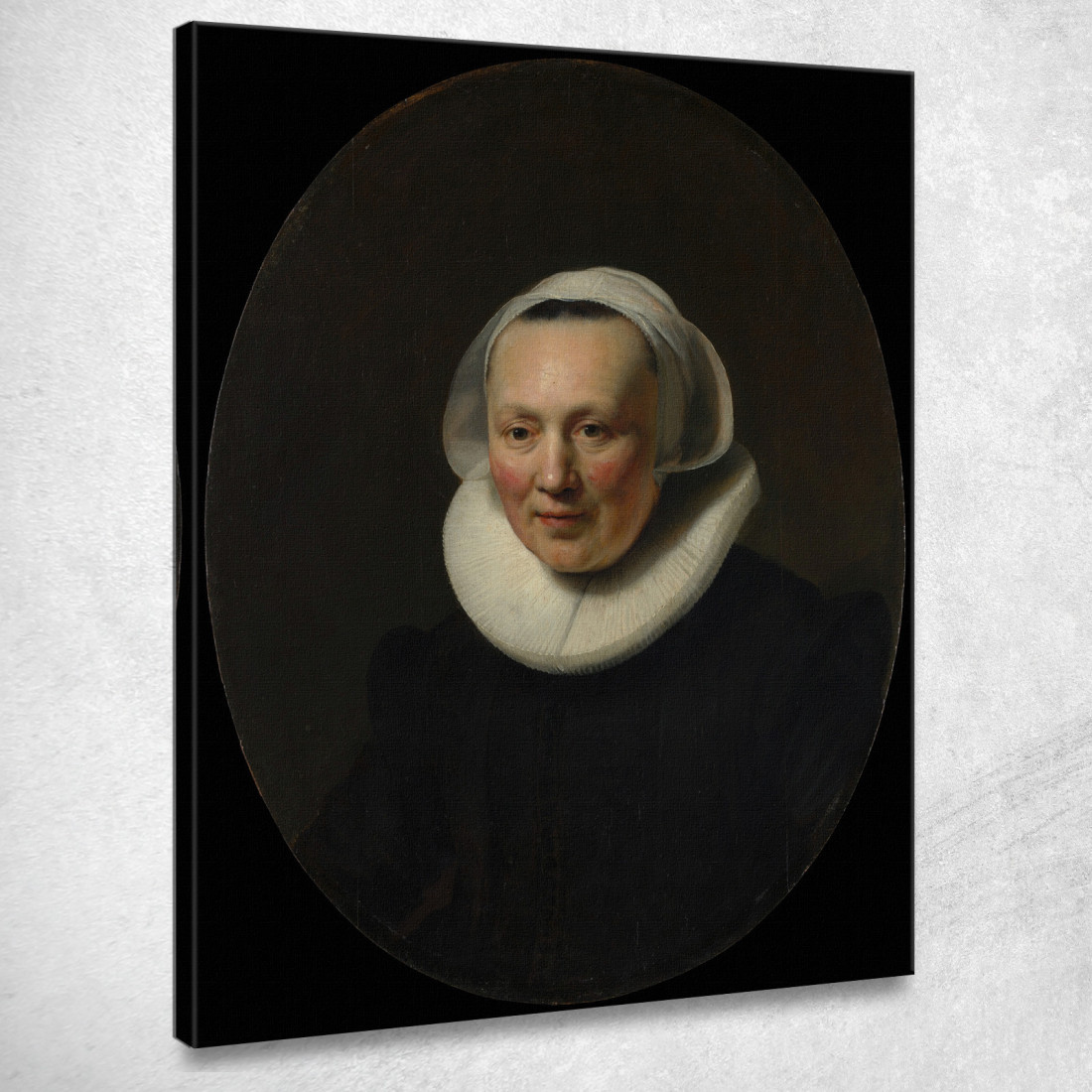 Ritratto Di Donna 2 Rembrandt van Rijn rvr132 quadro stampato su tela Ritratto Di Donna 2 Rembrandt van Rijn rvr132 quadro stampato su tela