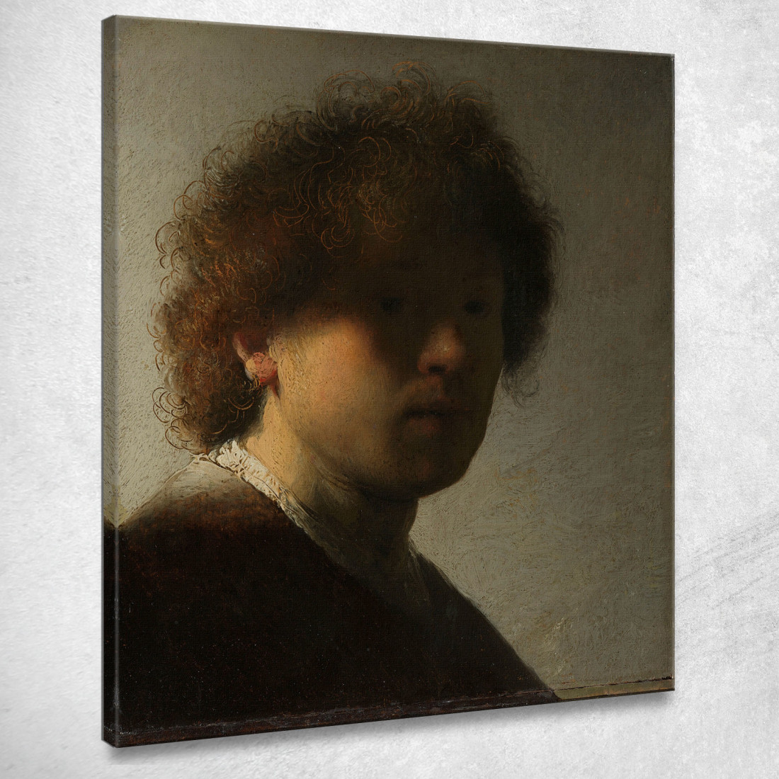 Autoritratto Rembrandt Van Rijn Rembrandt van Rijn rvr183 quadro stampato su tela Autoritratto Rembrandt Van Rijn Rembrandt van Rijn rvr183 quadro stampato su tela