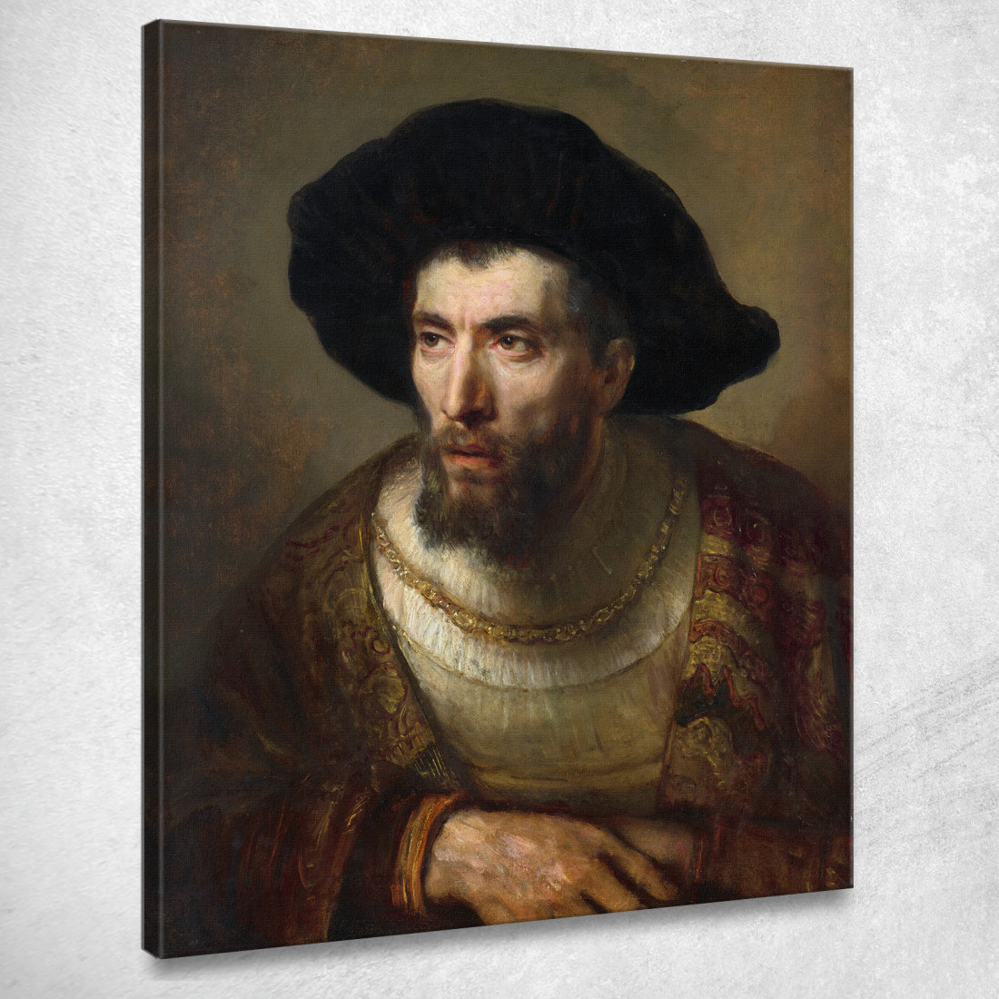 Il Filosofo Rembrandt van Rijn rvr235 quadro stampato su tela Il Filosofo Rembrandt van Rijn rvr235 quadro stampato su tela