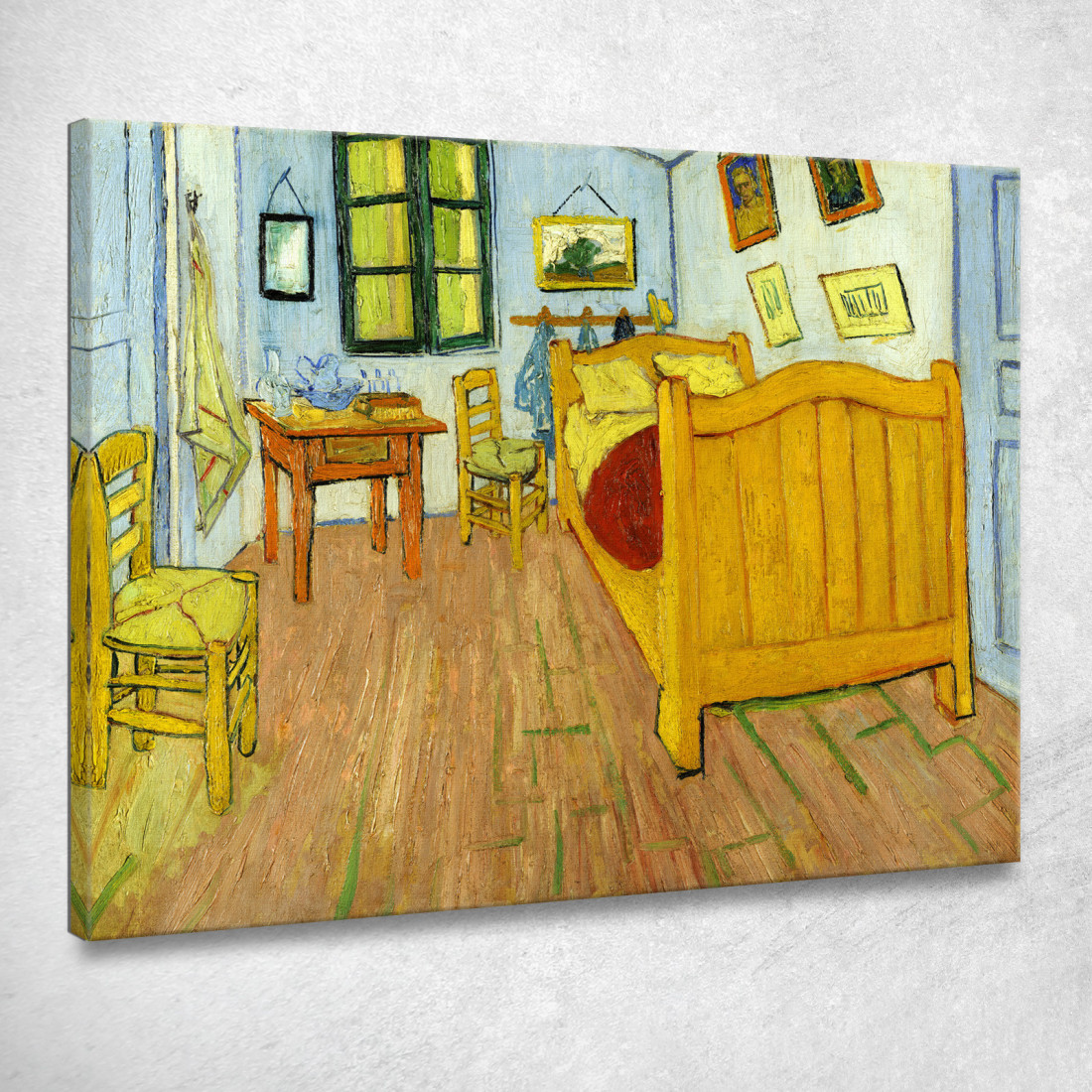La Camera Da Letto Ad Arles Vincent van Gogh vvg23 quadro stampato su tela La Camera Da Letto Ad Arles Vincent van Gogh vvg23 quadro stampato su tela