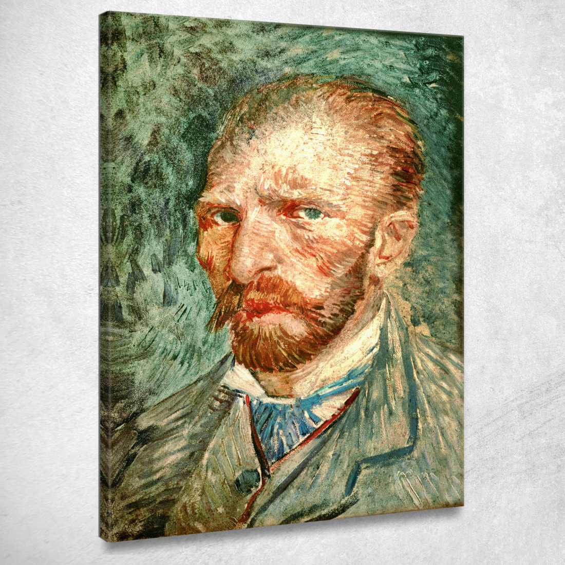 Autoritratto Vincent van Gogh vvg26 quadro stampato su tela Autoritratto Vincent van Gogh vvg26 quadro stampato su tela