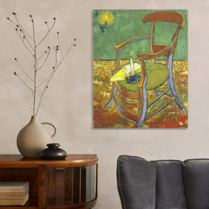 La Sedia Di Gauguin Vincent van Gogh vvg30 quadro stampato su tela
