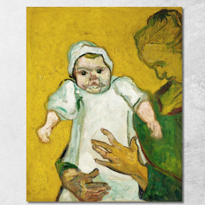 Madame Roulin E Il Suo Bambino Vincent van Gogh vvg86 quadro stampato su tela