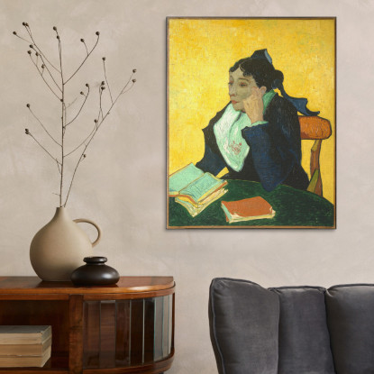 La Madame Joseph-Michel Arlesiana Vincent van Gogh vvg141 quadro stampato su tela