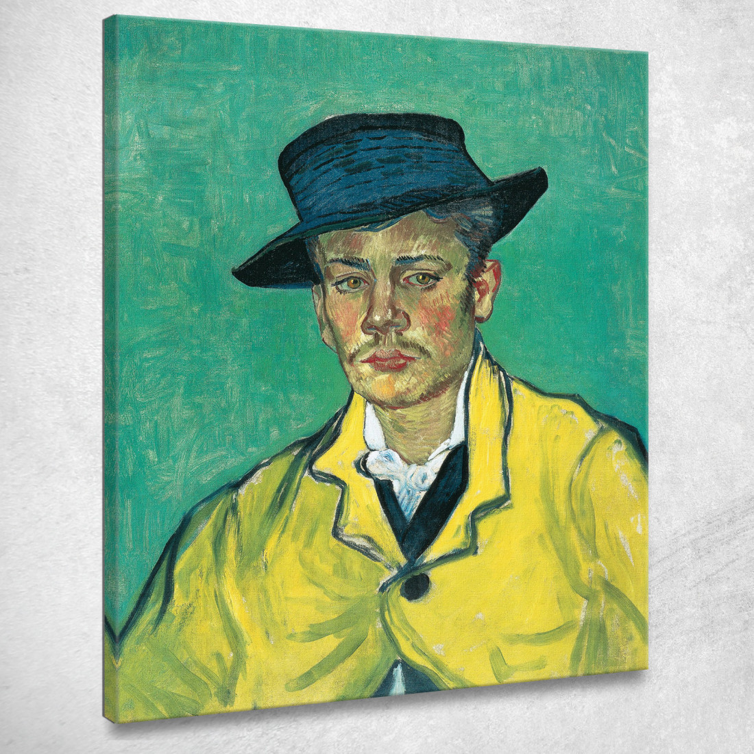 Ritratto Di Armand Roulin Vincent van Gogh vvg154 quadro stampato su tela Ritratto Di Armand Roulin Vincent van Gogh vvg154 quadro stampato su tela