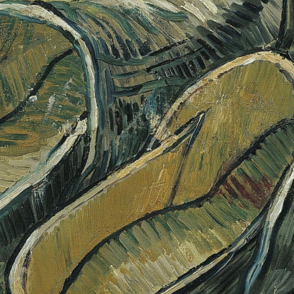 Un Paio Di Zoccoli In Pelle Vincent van Gogh vvg188 quadro stampato su tela