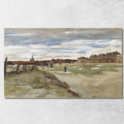 Sbiancamento A Scheveningen Vincent van Gogh vvg195 quadro stampato su tela