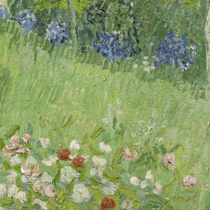 Il Giardino Di Daubigny Vincent van Gogh vvg204 quadro stampato su tela