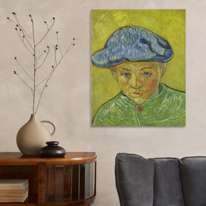 Ritratto Di Camille Roulin Vincent van Gogh vvg263 quadro stampato su tela