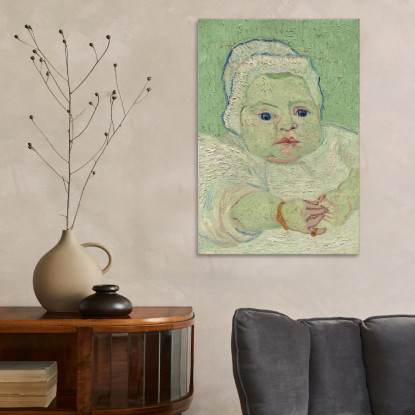 Il Bambino Di Roulin Vincent van Gogh vvg269 quadro stampato su tela