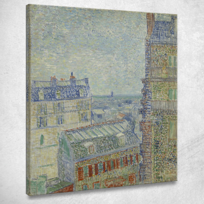 Vista Dall'Appartamento Di Theo Vincent van Gogh vvg311 quadro stampato su tela