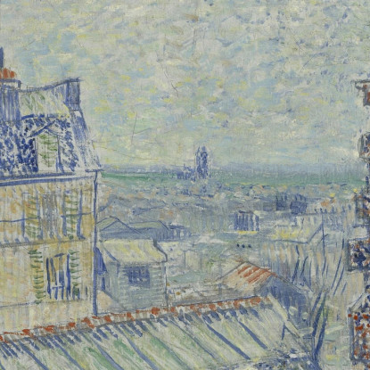 Vista Dall'Appartamento Di Theo Vincent van Gogh vvg311 quadro stampato su tela