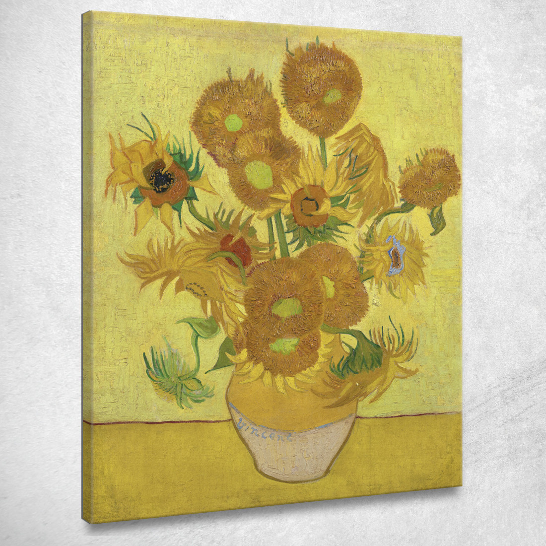 Girasoli Vincent van Gogh vvg328 quadro stampato su tela Girasoli Vincent van Gogh vvg328 quadro stampato su tela