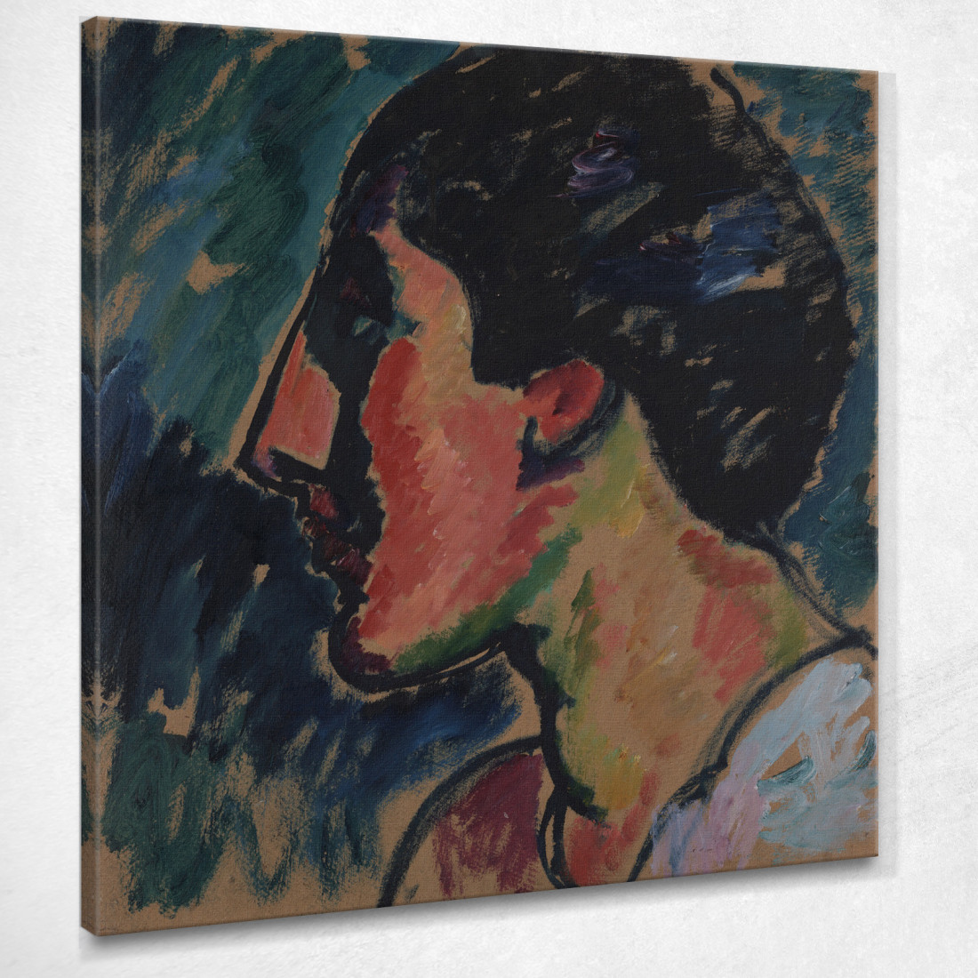 Astrazione Wassily Kandinsky wk4 quadro stampato su tela Astrazione Wassily Kandinsky wk4 quadro stampato su tela