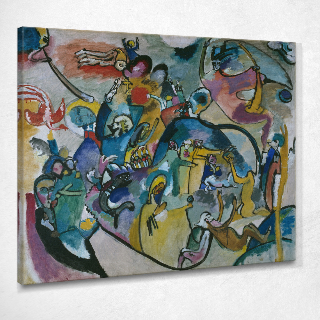 Ognissanti Ii Wassily Kandinsky wk6 quadro stampato su tela Ognissanti Ii Wassily Kandinsky wk6 quadro stampato su tela