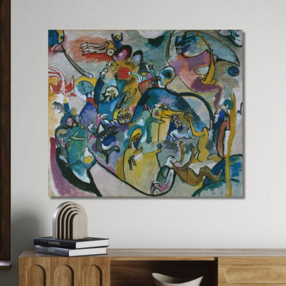 Ognissanti Ii Wassily Kandinsky wk6 quadro stampato su tela