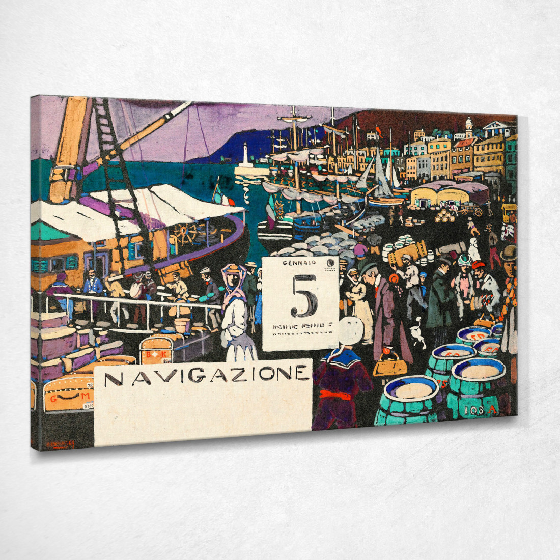 Design Per Un Poster Di Nave Studio Per Un Poster Di Nave Wassily Kandinsky wk58 quadro stampato su tela Design Per Un Poster Di Nave Studio Per Un Poster Di Nave Wassily Kandinsky wk58 quadro stampato su tela