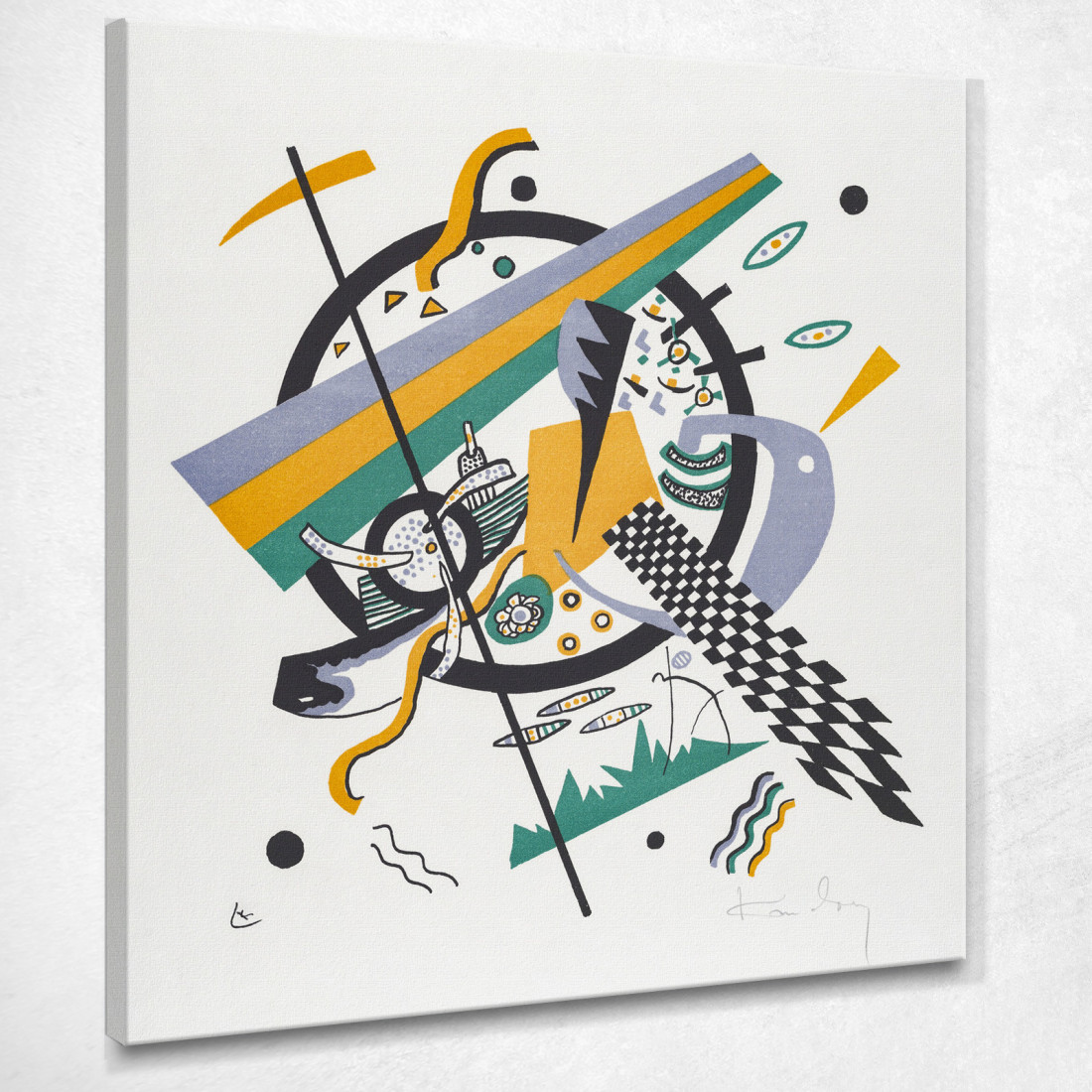 Piccoli Mondi Iv Piccoli Mondi Iv Wassily Kandinsky wk109 quadro stampato su tela Piccoli Mondi Iv Piccoli Mondi Iv Wassily Kandinsky wk109 quadro stampato su tela