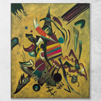 Punti 1920 Wassily Kandinsky wk190 quadro stampato su tela