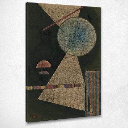 Punto D'Incontro Wassily Kandinsky wk236 quadro stampato su tela