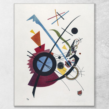 Viola Wassily Kandinsky wk250 quadro stampato su tela