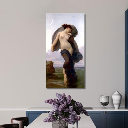 Umore Serale William Bouguereau wbg37 quadro stampato su tela