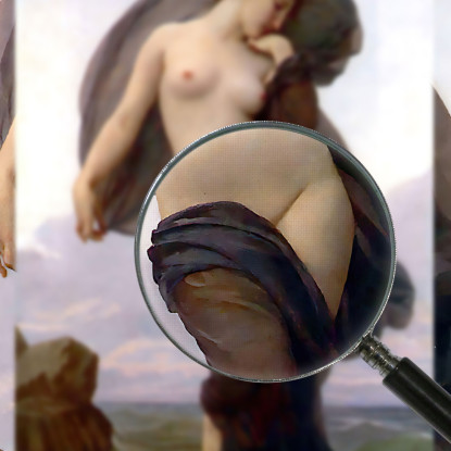 Umore Serale William Bouguereau wbg37 quadro stampato su tela