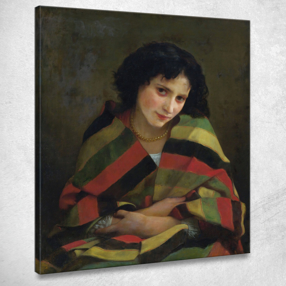 Freddolosa William Bouguereau wbg42 quadro stampato su tela Freddolosa William Bouguereau wbg42 quadro stampato su tela