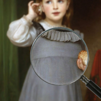 Il Rumore Del Mare William Bouguereau wbg77 quadro stampato su tela