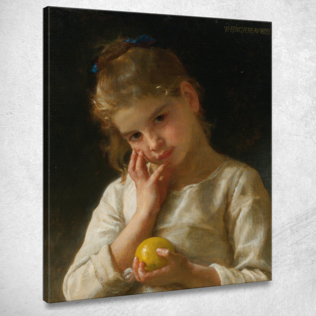 Il Limone William Bouguereau wbg78 quadro stampato su tela Il Limone William Bouguereau wbg78 quadro stampato su tela