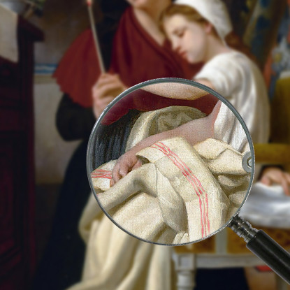 Il Desiderio William Bouguereau wbg93 quadro stampato su tela