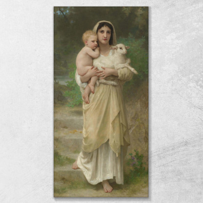 Gli Agnelli William Bouguereau wbg95 quadro stampato su tela