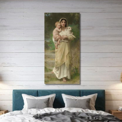 Gli Agnelli William Bouguereau wbg95 quadro stampato su tela