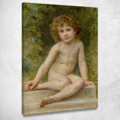 Amore A Riposo William Bouguereau wbg105 quadro stampato su tela