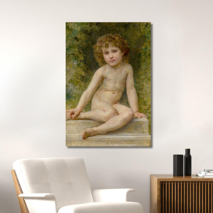 Amore A Riposo William Bouguereau wbg105 quadro stampato su tela