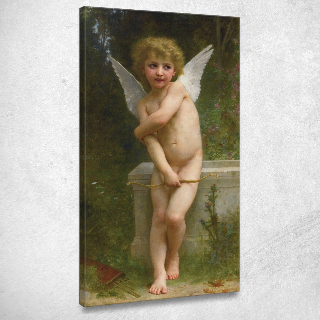 Amore Piqué William Bouguereau wbg106 quadro stampato su tela Amore Piqué William Bouguereau wbg106 quadro stampato su tela
