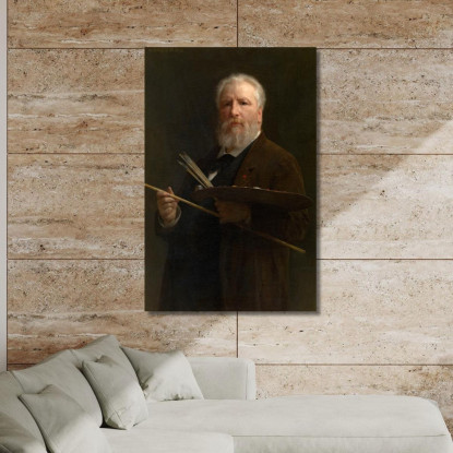Auto Ritratto William Bouguereau wbg146 quadro stampato su tela