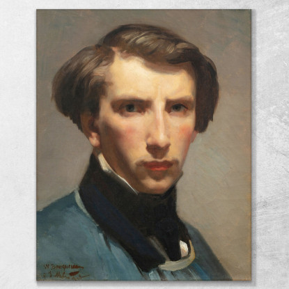 Auto Ritratto William Bouguereau wbg147 quadro stampato su tela