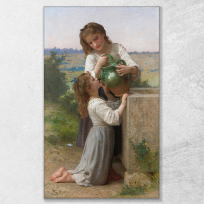 Il Bambino William Bouguereau wbg152 quadro stampato su tela