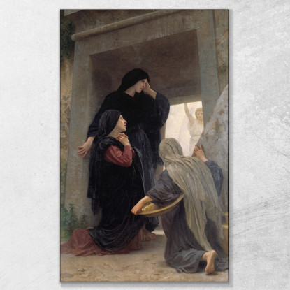 Le Tre Marie Al Sepolcro William Bouguereau wbg169 quadro stampato su tela
