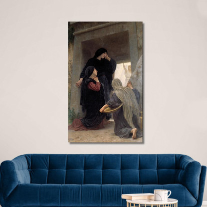 Le Tre Marie Al Sepolcro William Bouguereau wbg169 quadro stampato su tela