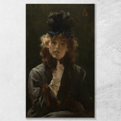 Die Pariser Sphinx Alfred Stevens drucken auf leinwand