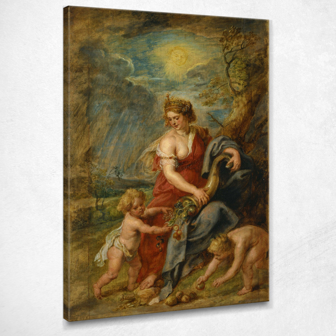Abbondanza Abbondanza Peter Paul Rubens ppr10 quadro stampato su tela Abbondanza Abbondanza Peter Paul Rubens ppr10 quadro stampato su tela