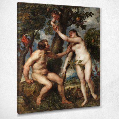 Adam E Eve Peter Paul Rubens ppr14 quadro stampato su tela