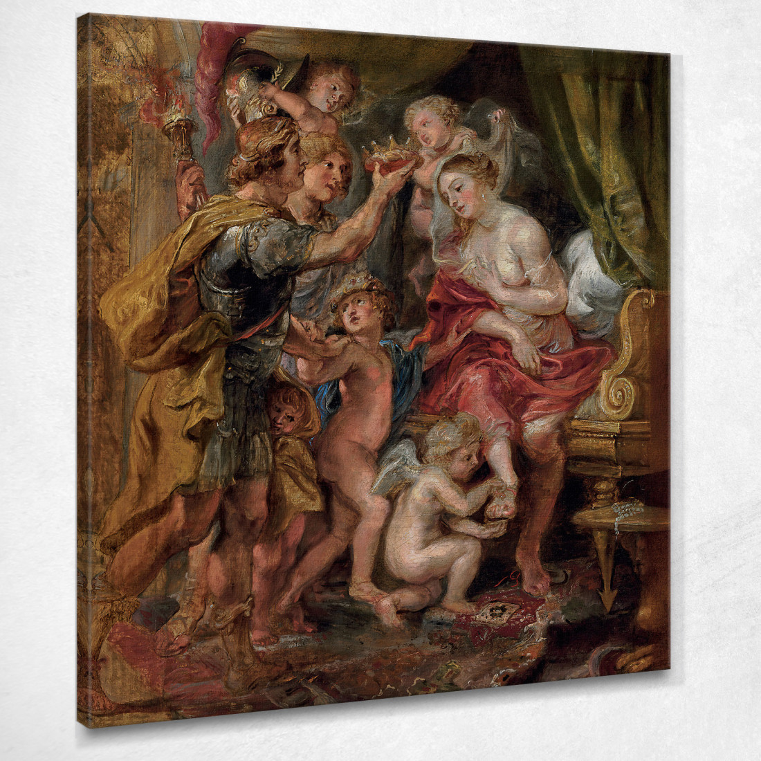 Alessandro E Rossana Peter Paul Rubens ppr20 quadro stampato su tela Alessandro E Rossana Peter Paul Rubens ppr20 quadro stampato su tela