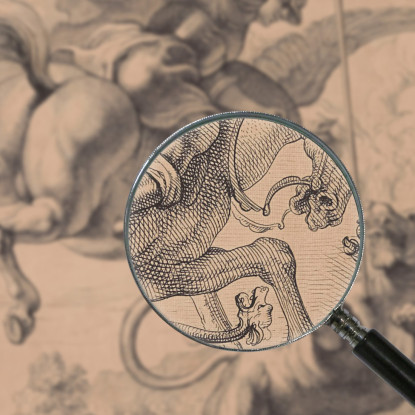 Bellerofonte Uccide La Chimera Peter Paul Rubens ppr29 quadro stampato su tela