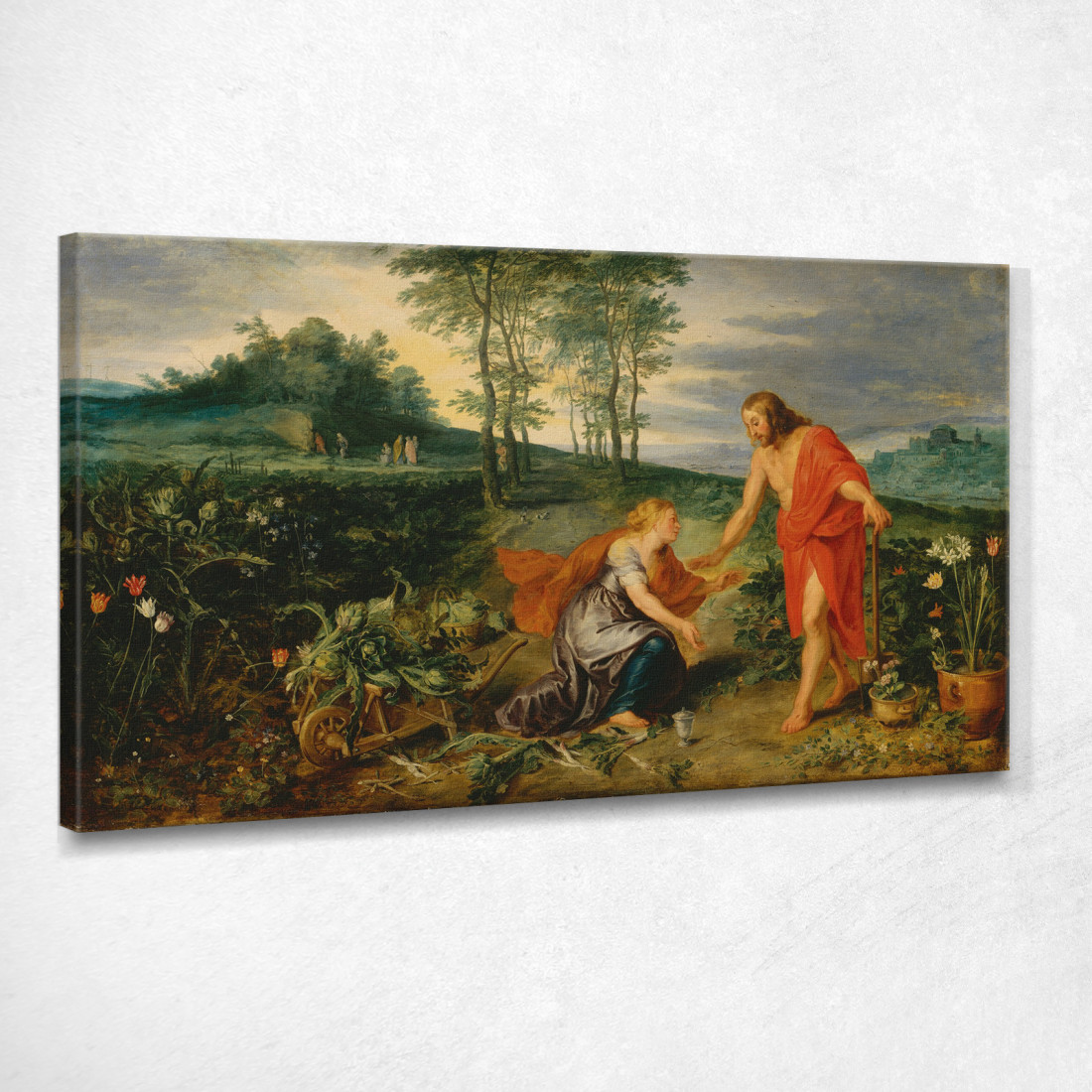 Cristo Appare A Maria Maddalena La Mattina Di Pasqua Noli Me Tangere Peter Paul Rubens ppr38 quadro stampato su tela Cristo Appare A Maria Maddalena La Mattina Di Pasqua Noli Me Tangere Peter Paul Rubens ppr38 quadro stampato su tela