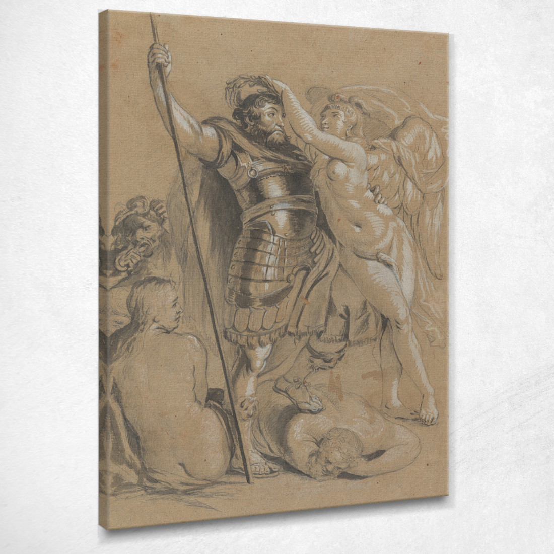 Incoronazione Di Marte Peter Paul Rubens ppr48 quadro stampato su tela Incoronazione Di Marte Peter Paul Rubens ppr48 quadro stampato su tela