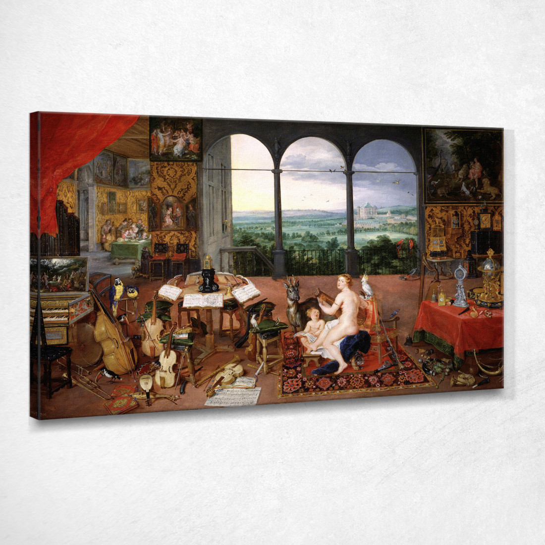 Udito Peter Paul Rubens ppr89 quadro stampato su tela Udito Peter Paul Rubens ppr89 quadro stampato su tela