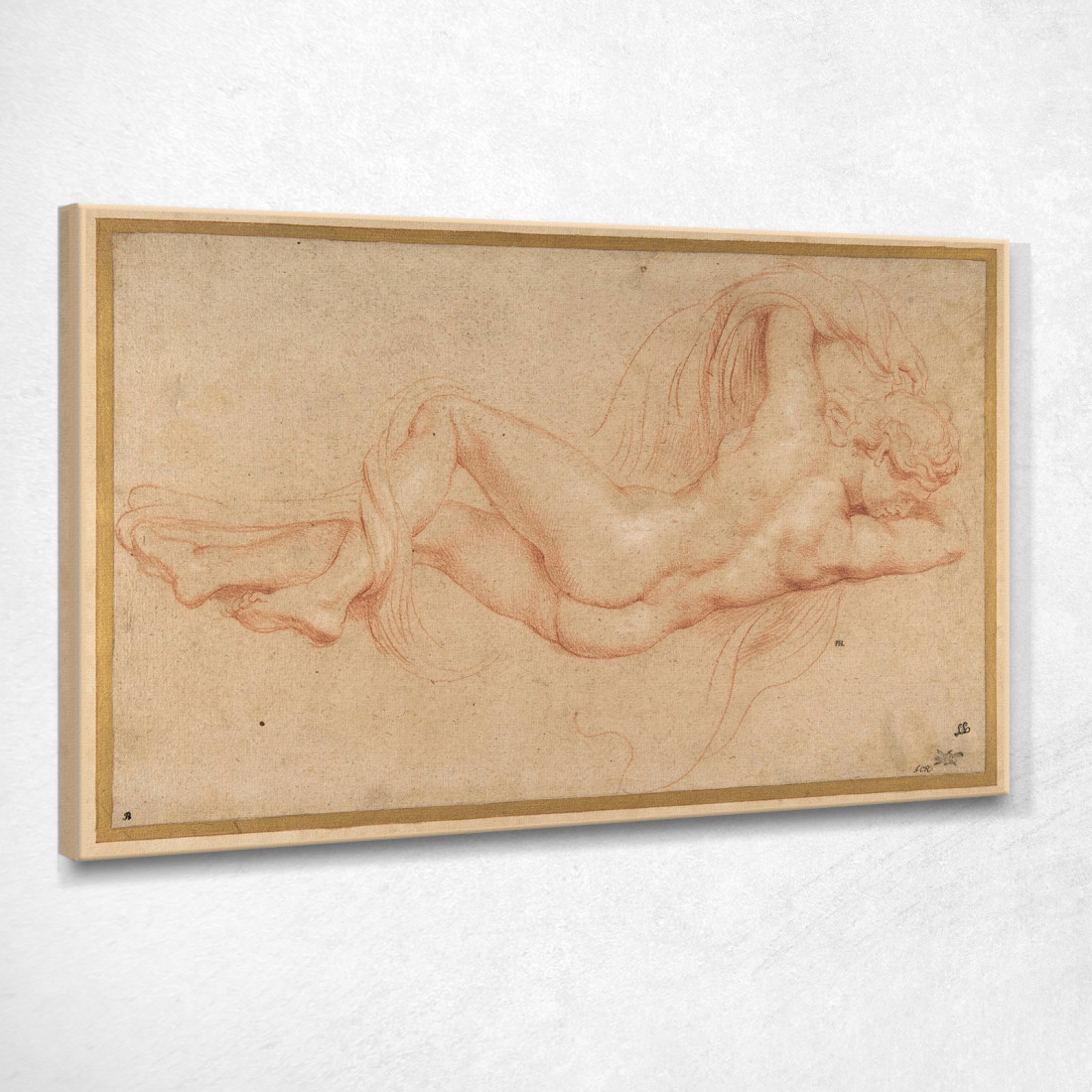 Ermafrodito Peter Paul Rubens ppr95 quadro stampato su tela Ermafrodito Peter Paul Rubens ppr95 quadro stampato su tela